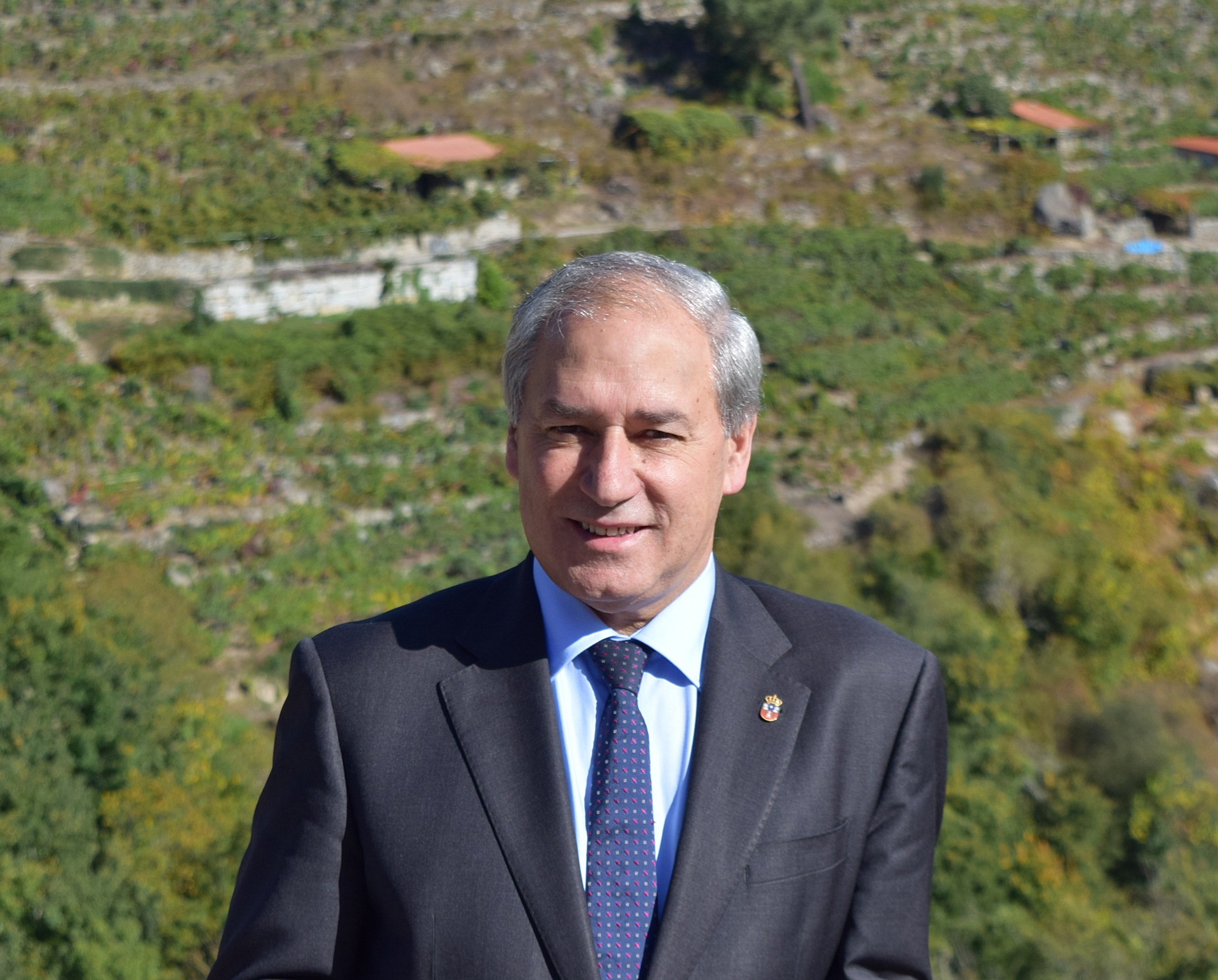 O Presidente da Deputación de Lugo mostra a súa satisfacción tras coñecer que a Ribeira Sacra é finalista a Patrimonio da Humanidade