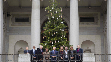 A Deputación de Lugo promociona a provincia cedéndolle ao Museo do Prado a árbore de Nadal no seu Bicentenario