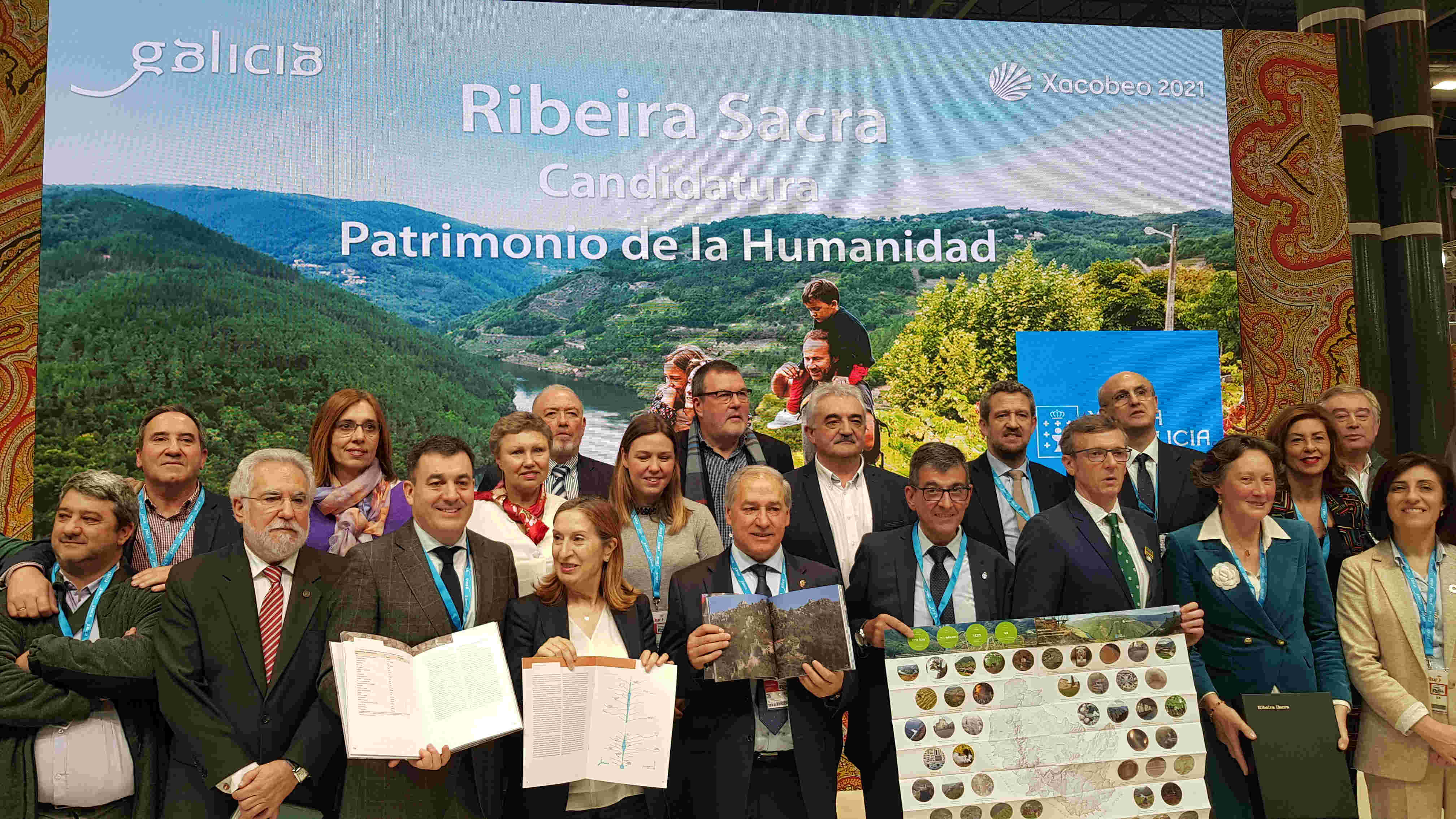 O Presidente da Deputación de Lugo, Jose Tomé, na presentación da Ribeira Sacra, candidatura Patrimonio da Humanidade en Fitur 2020 O Presidente da Deputación de Lugo, Jose Tomé, na presentación da Ribeira Sacra, candidatura Patrimonio da Humanidade en Fitur 2020